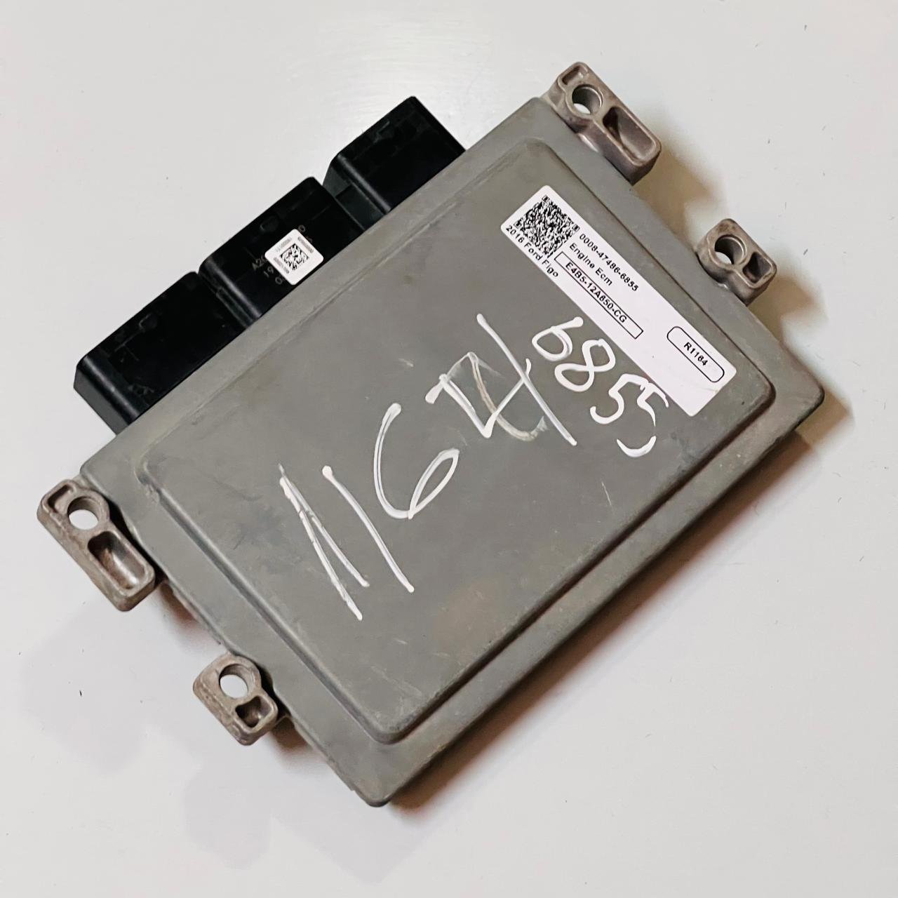 FORD FIGO 16-19 ECU Engine control unit E4B512A650CG E4B5-12A650-CG - OEM Ford Engine Control Unit