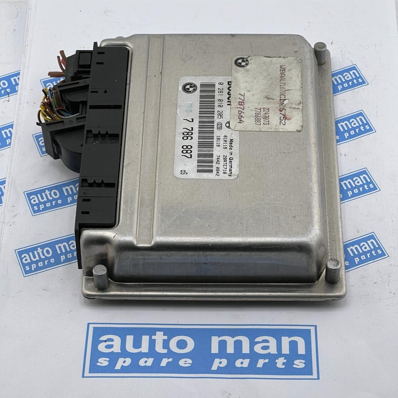 BMW 3 SERIES (99-02) E46 Engine Control Unit 0281010205 / 7786887 bosch - OEM BMW Engine Control Unit