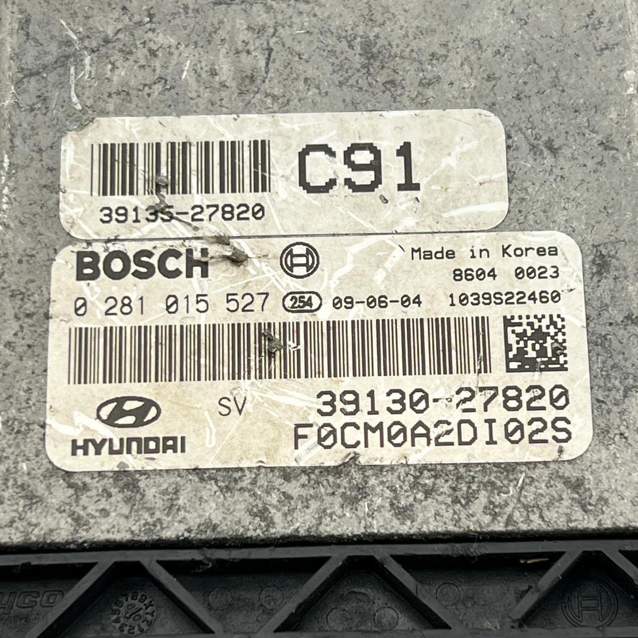 Kia Hyundai 0 281 015 527 0281015527 39130-27820 3913027820 - OEM Hyundai Engine Control Unit