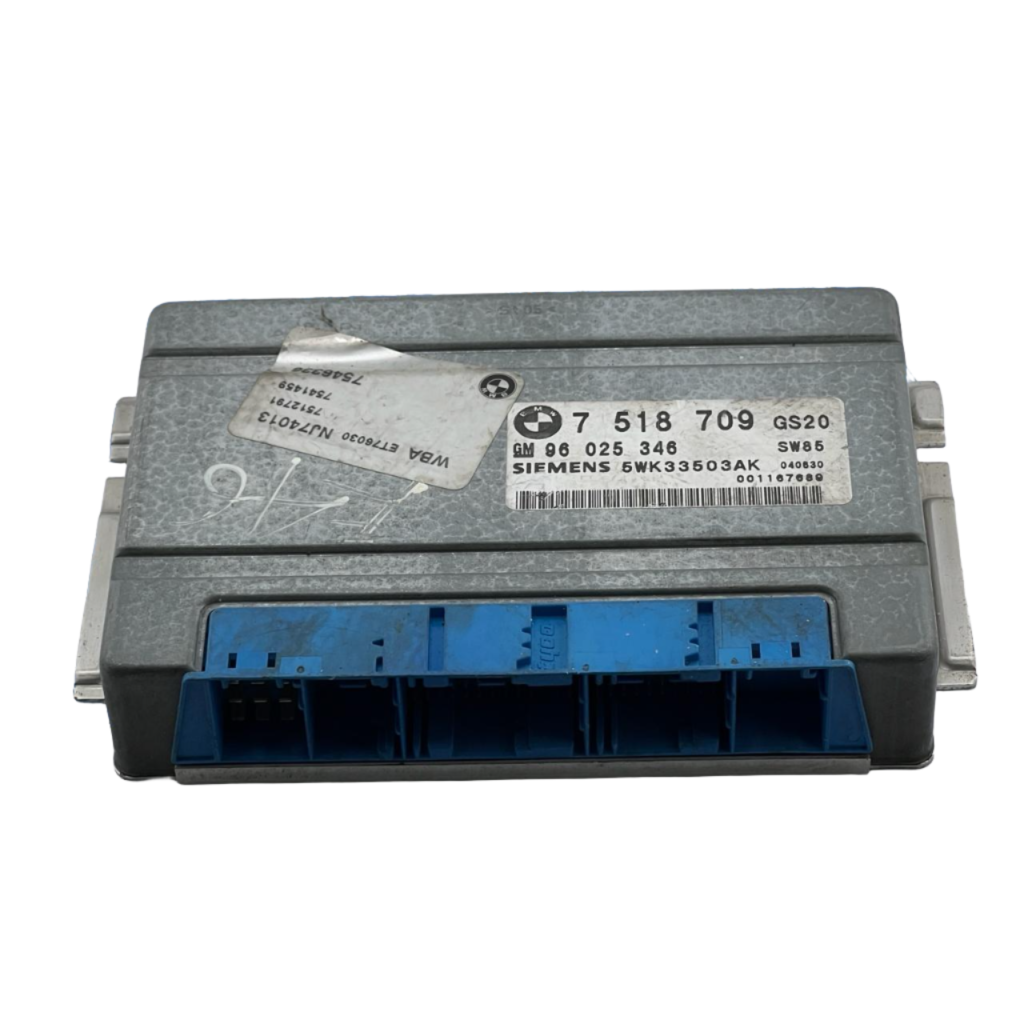 7518709 5WK33503AK Siemens BMW E39 5 Series Used Gearbox Control ECU Module Unit - OEM BMW Transmission Control Module