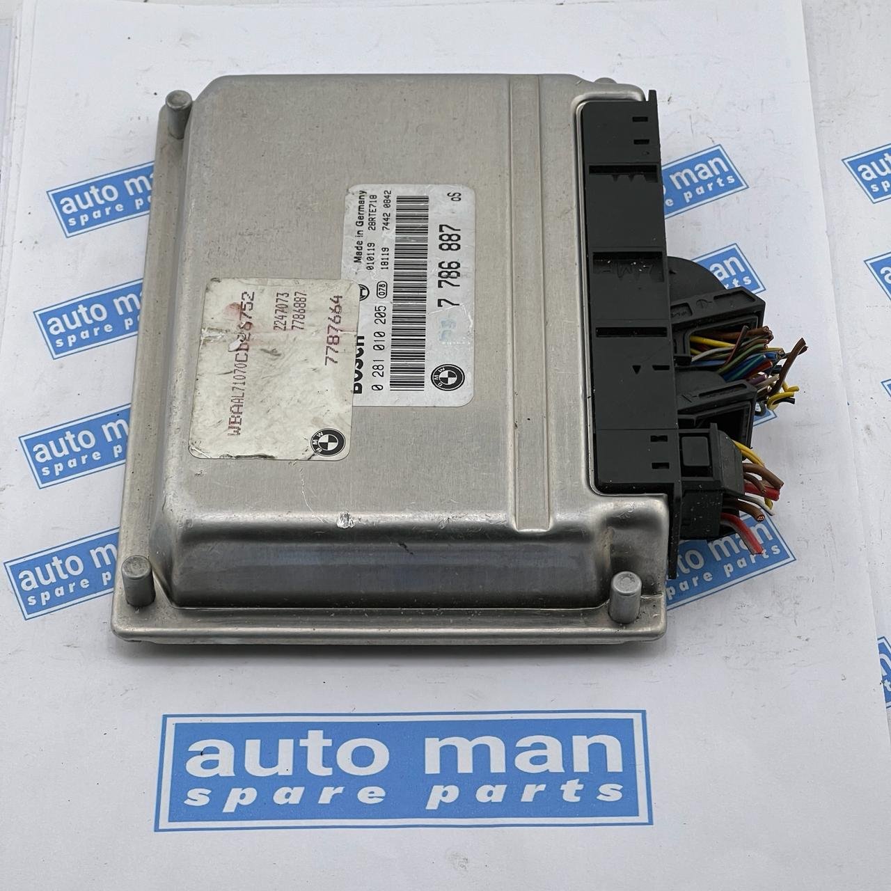 BMW 3 SERIES (99-02) E46 Engine Control Unit 0281010205 / 7786887 bosch - OEM BMW Engine Control Unit