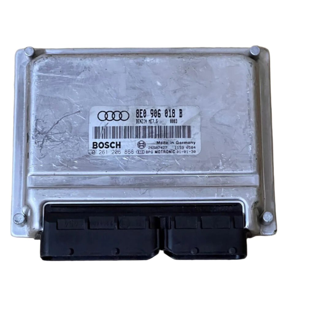 Engine control unit Audi A4 8E B6 ME7.5 8E0906018B 0261206868 - OEM Audi Engine Control Unit