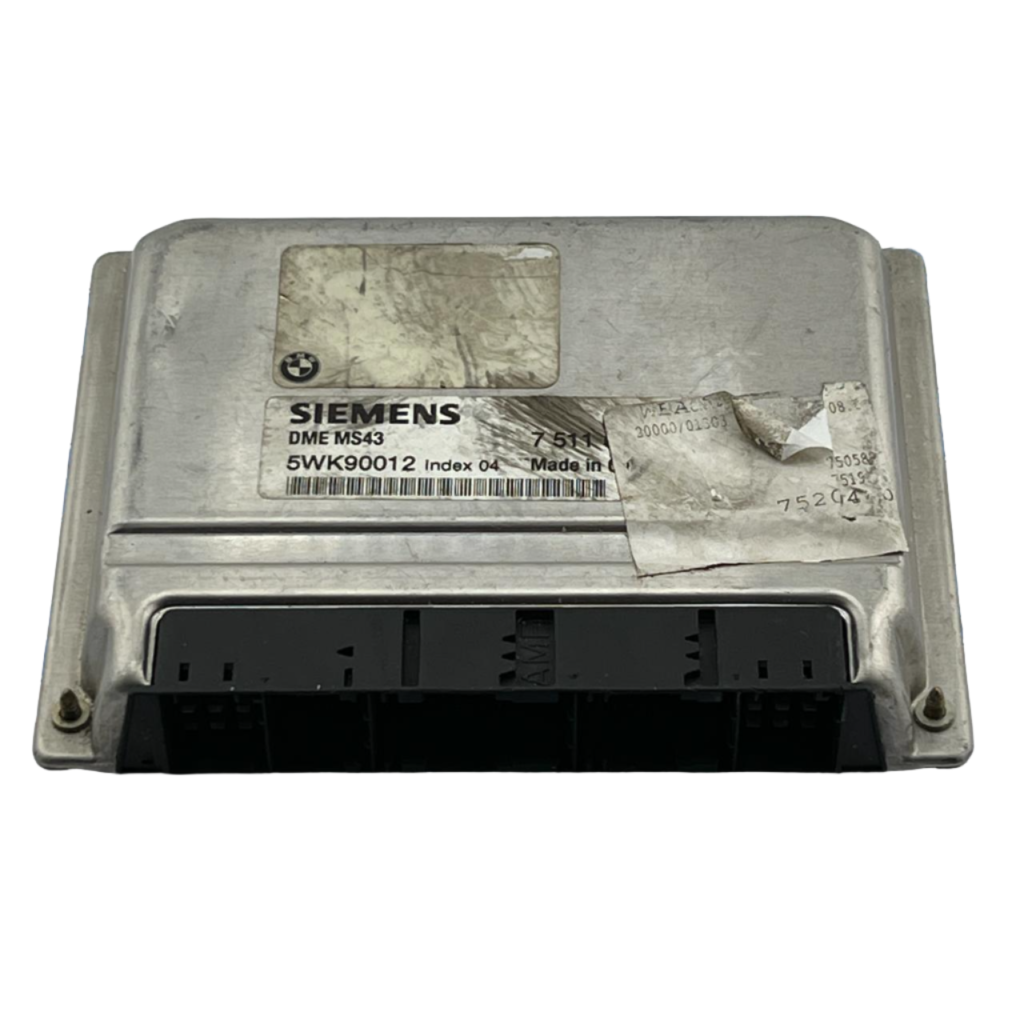 BMW 3 SERIES 5WK90012 7511570 7 511570 DME MS43 Engine Control Unit - OEM BMW Engine Control Unit