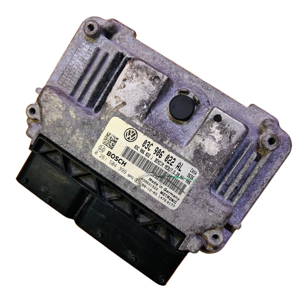 0261S04399 VW Golf Plus Golf V TSI Engine Control Unit ECU ECM 03C906022AL Genuine OEM - OEM Volkswagen Engine Control Unit