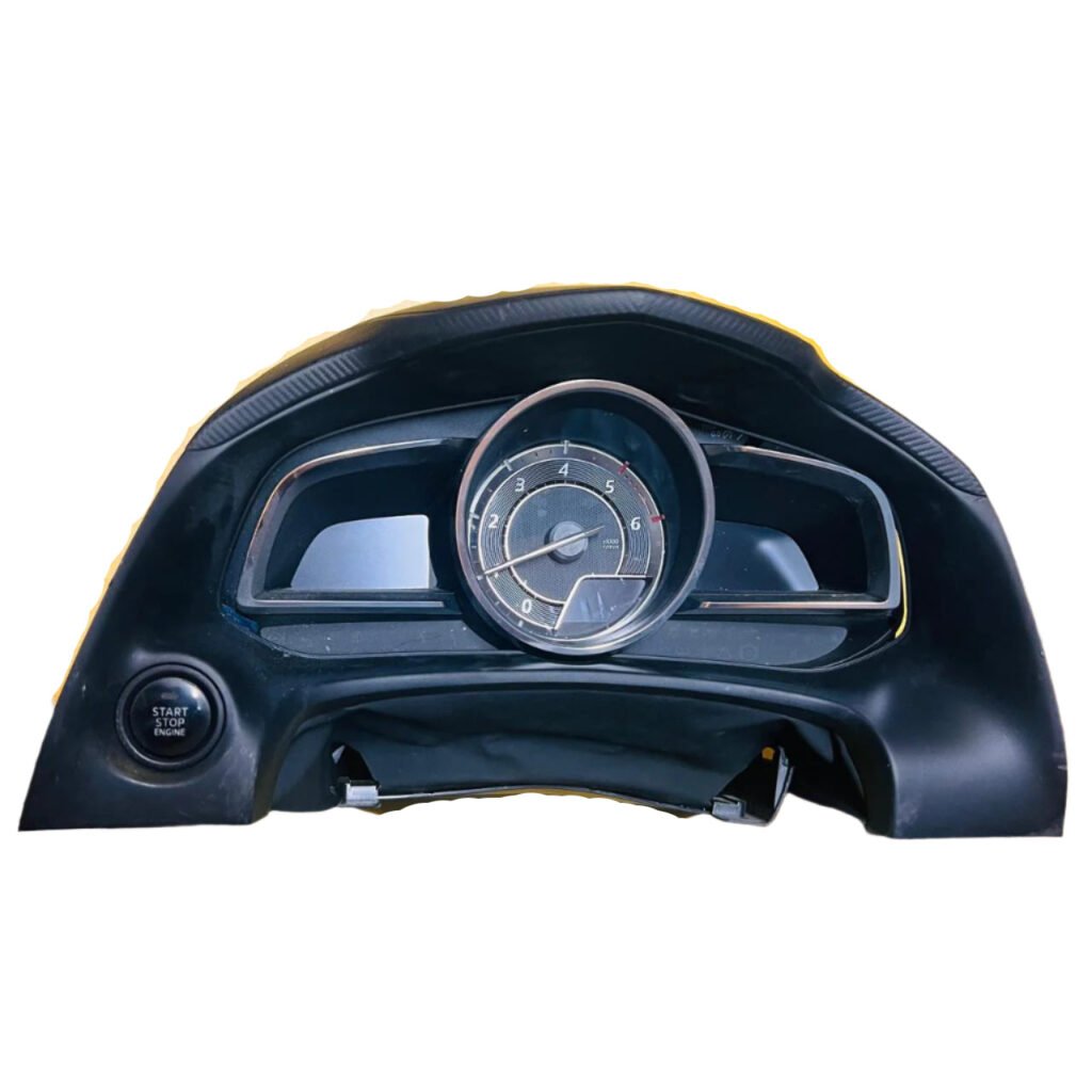 BJE155430 Mazda 3 MK3 Speedometer Cluster And MT971A Overhead Display Module Headup - OEM Mazda Multimedia Control Module