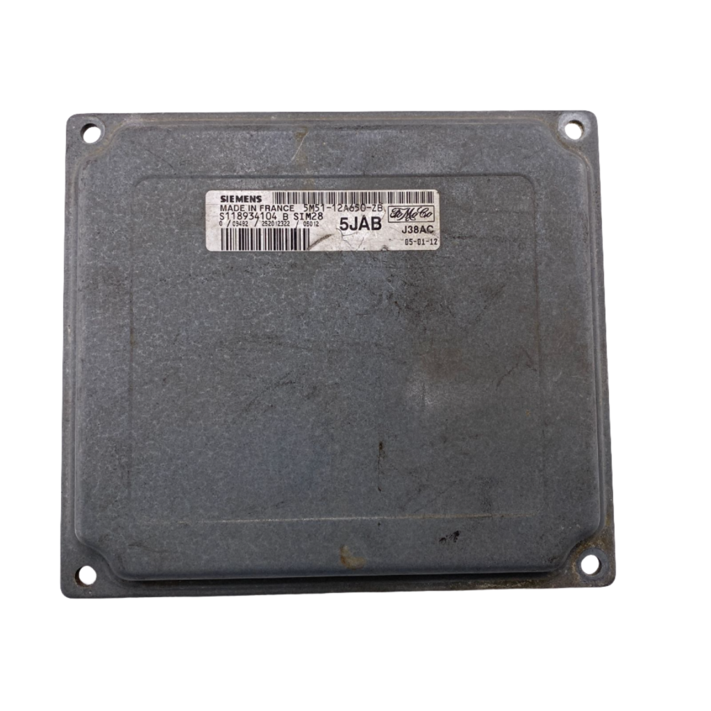 FORD FOCUS 1.6 2004 Engine Control Unit ECU 5M51-12A650-ZB - OEM Ford Engine Control Unit