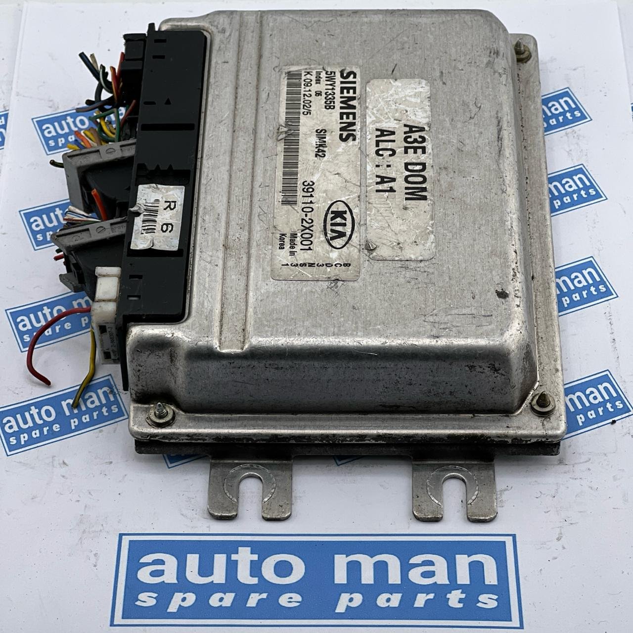 Engine Control Unit / ECU 5WY1335B, 391102X001 KIA Rio 2002 2311024800, 39110-2X001 - OEM Kia Engine Control Unit