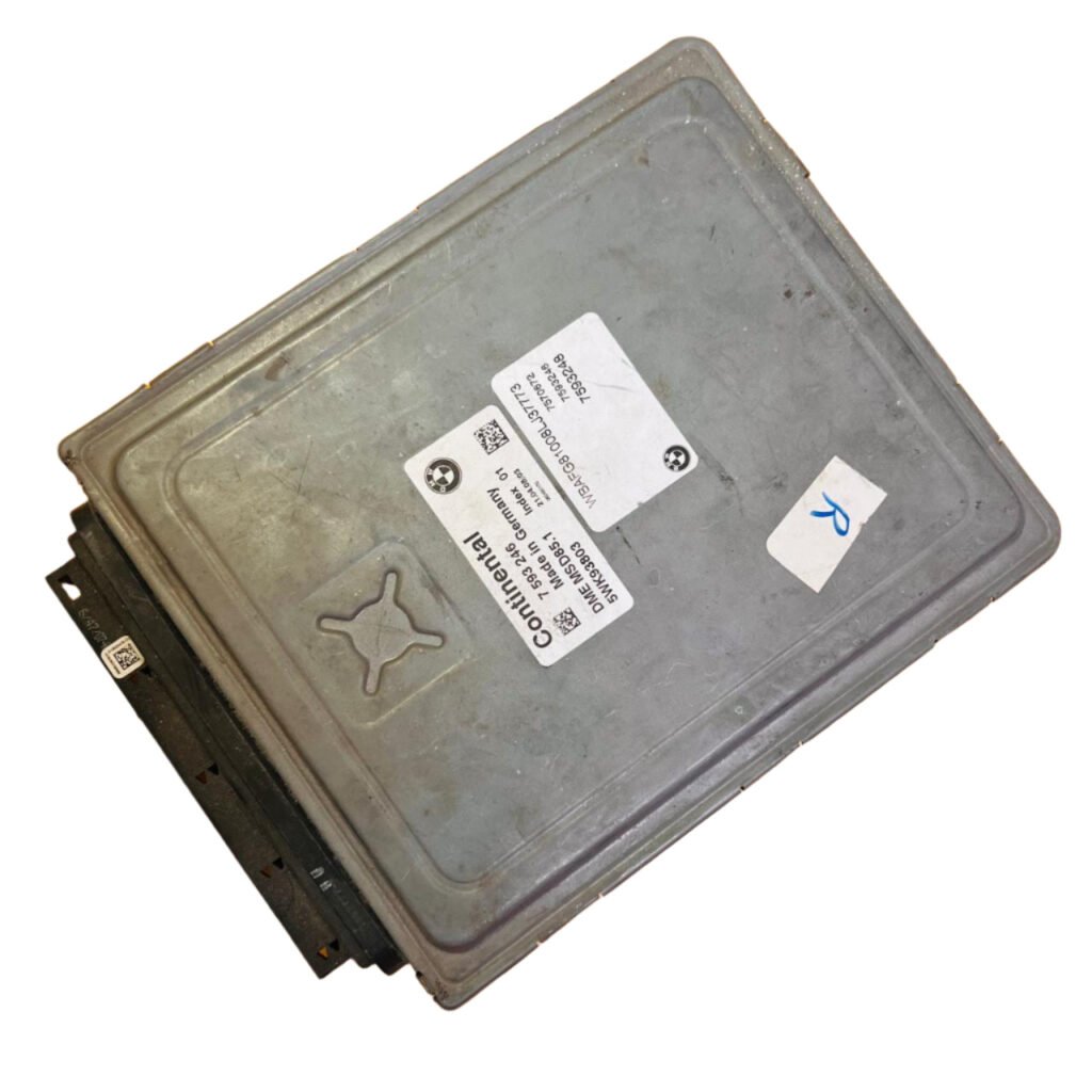 7593246 BMW 5iX DME MSD85.1 Engine Control Unit 5WK93803 - OEM BMW Engine Control Unit
