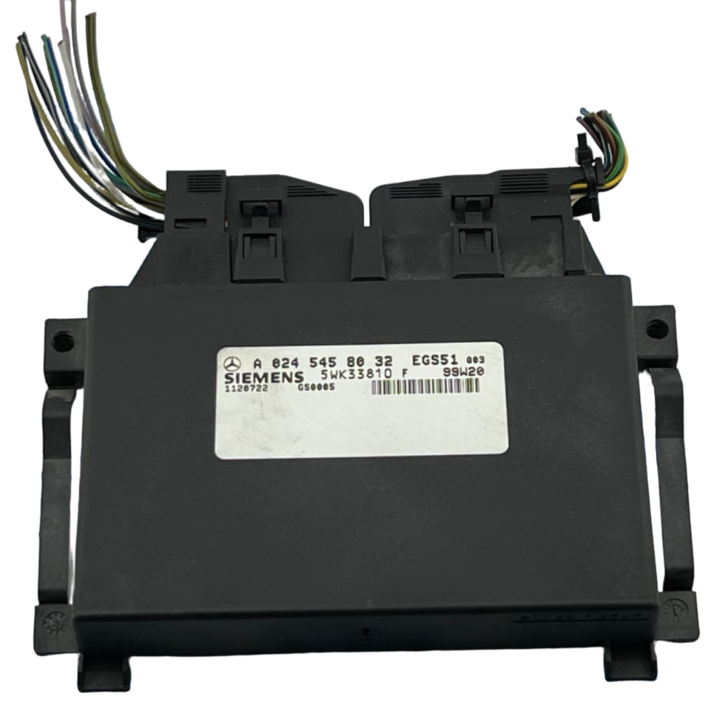 Gearbox Controller Mercedes A0245458032 Siemens A0245458032 / A 024 545 80 32 / 5WK33810 F - OEM Mercedes-Benz Transmission Control Module