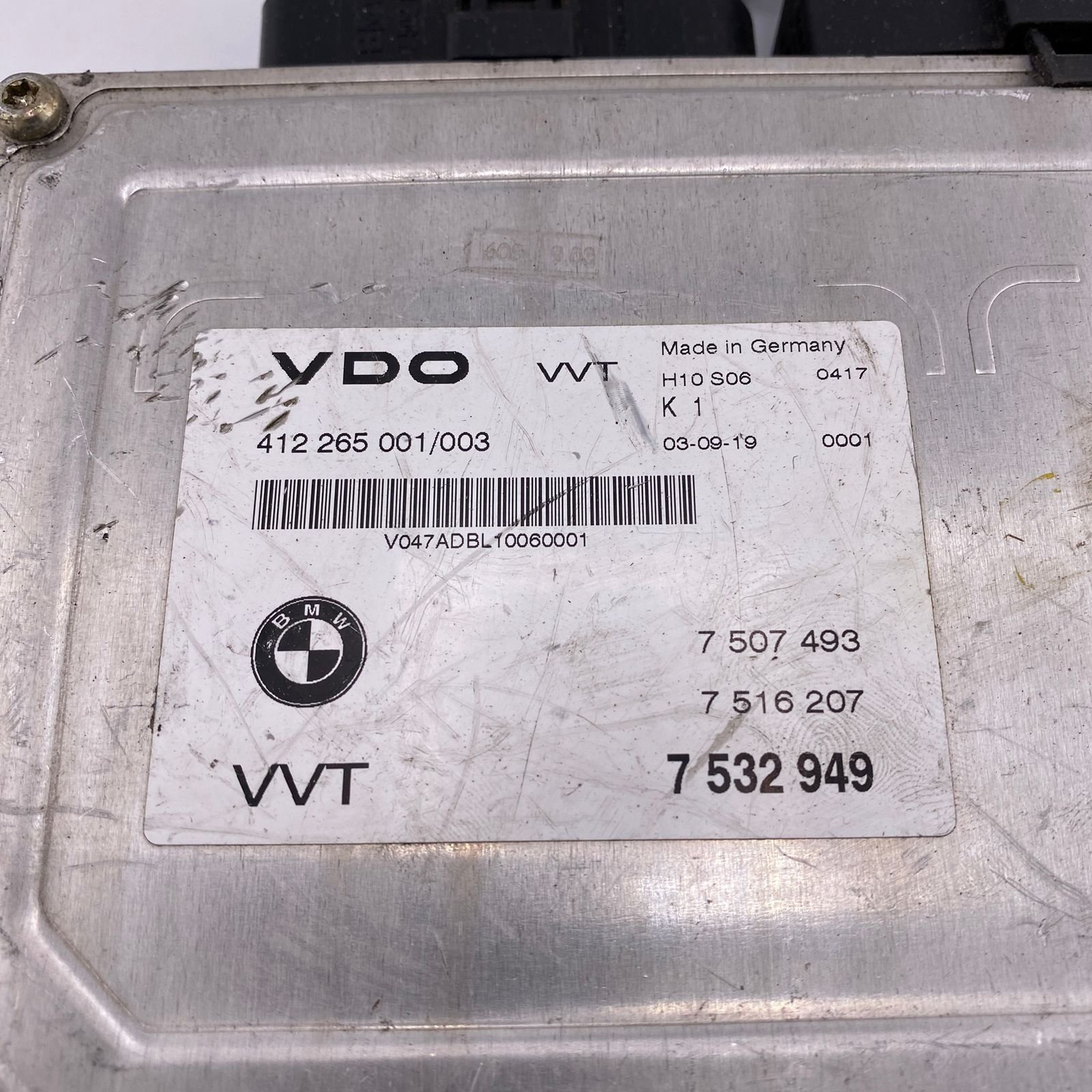 7532949 BMW 3 SERIES 316i SE 16v 5DR ESTATE VDO VALVETRONIC MODULE 7532949 - OEM BMW Engine Control Unit