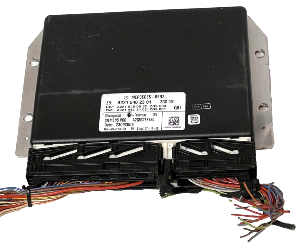 07-14 Mercedes W221 S600 CL550 Active Body Control ABC SMC A2215402301 - OEM Mercedes-Benz Engine Control Unit