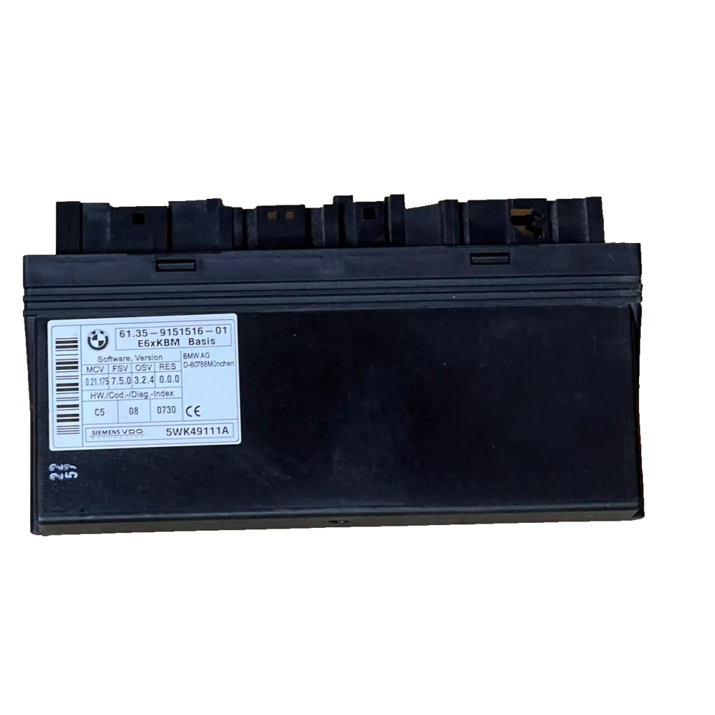 2008-2010 BMW 535I Body Control Module Unit Comfort Relay - 5WK49111A / 9151516 - OEM BMW Engine Control Unit