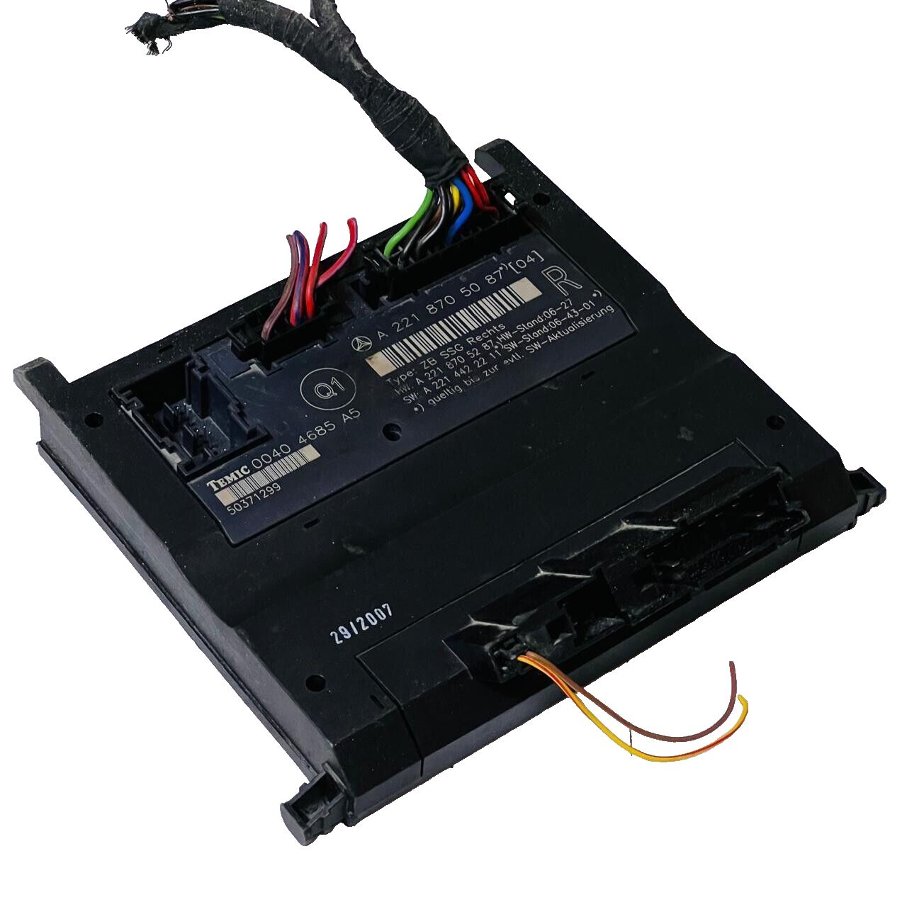 2007-2013 Mercedes-Benz CL550 Engine Control Unit ECU - A2218705087 / 00404685A5 - OEM Mercedes-Benz Engine Control Unit