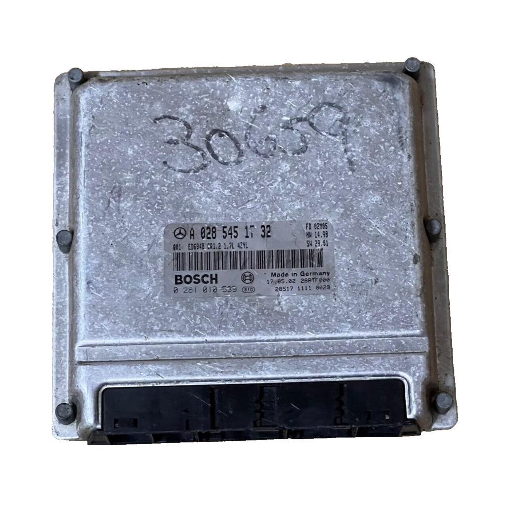 2002 Mercedes-Benz Vaneo 414 Engine Control Unit ECU - 0285451732 / 0281010539 - OEM Mercedes-Benz Engine Control Unit
