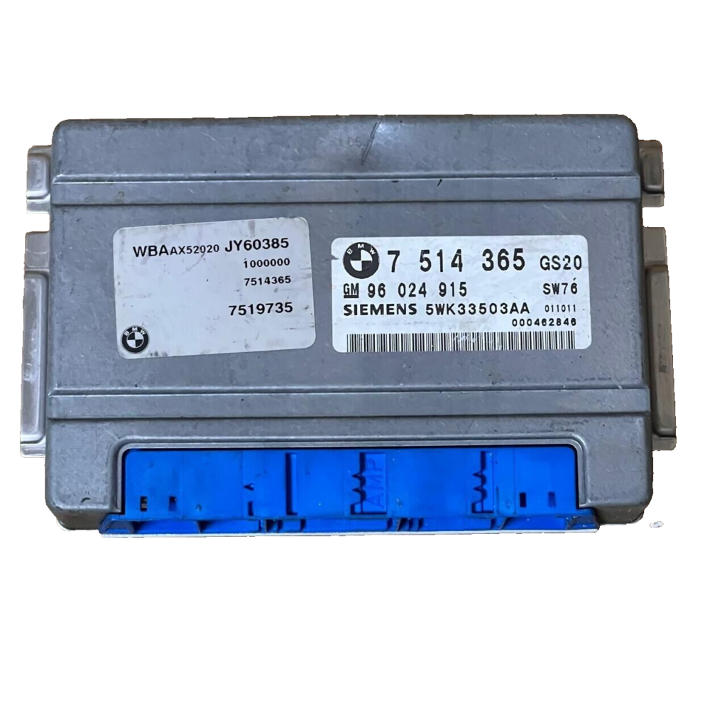 2001-2005 BMW X5 TRANSMISSION CONTROL MODULE ECM - 7514365 /96024915 /5WK33503AA - OEM BMW Transmission Control Module