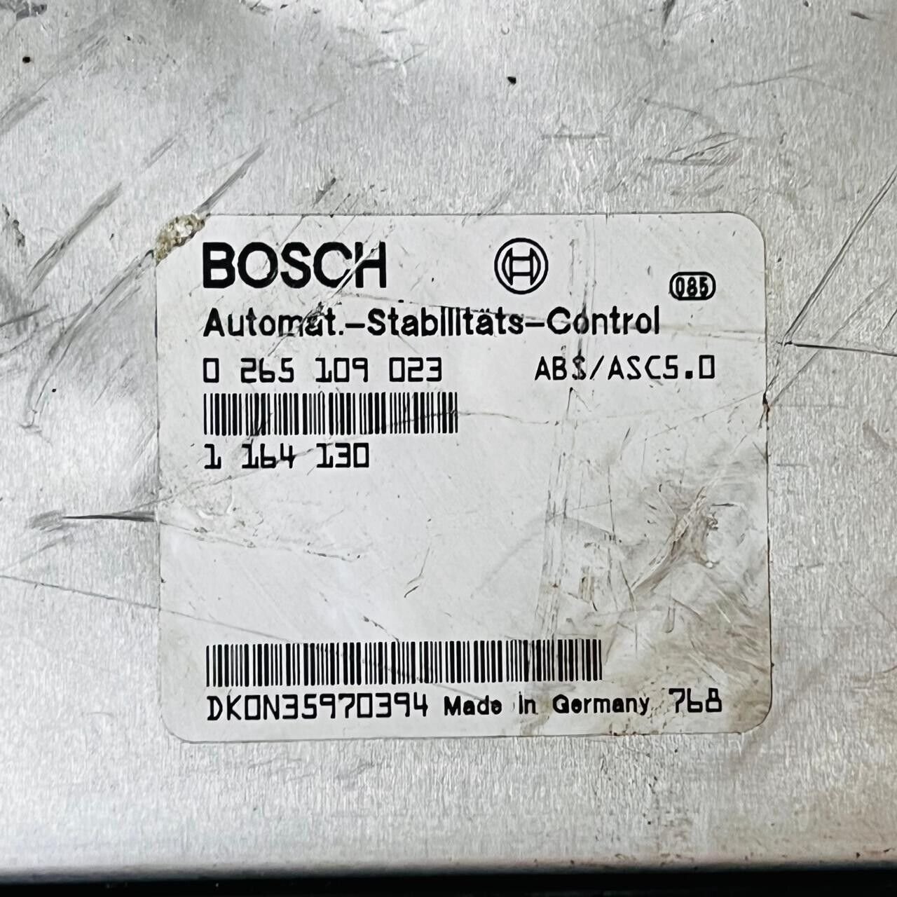 BMW S531 ABS Control Module- 0265109023 / 1164130 - OEM BMW Engine Control Unit