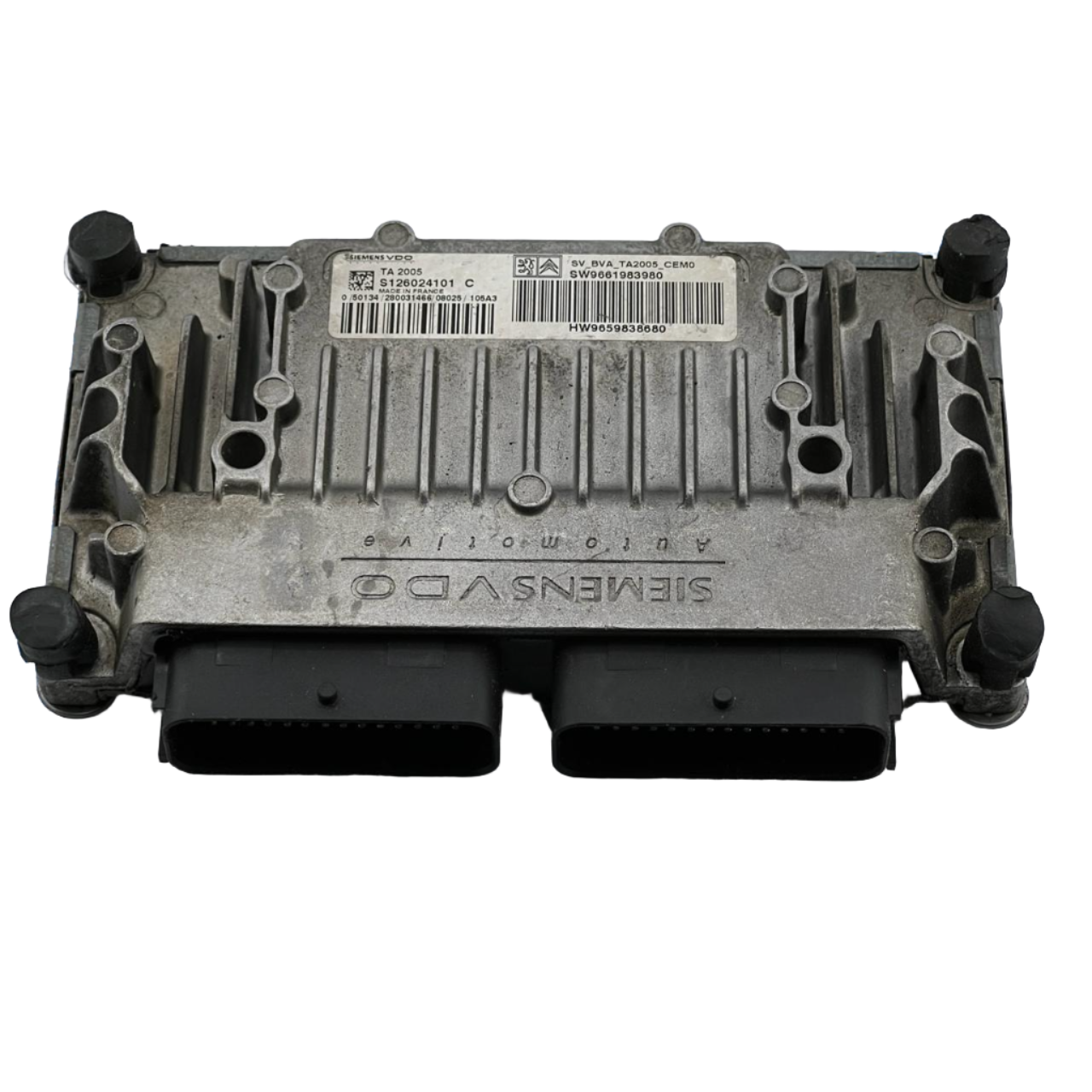 ECU GEARBOX CITROEN PEUGEOT SIEMENS S126024101 C, SW9661983980, 9661983980 - OEM Citroen Transmission Control Module