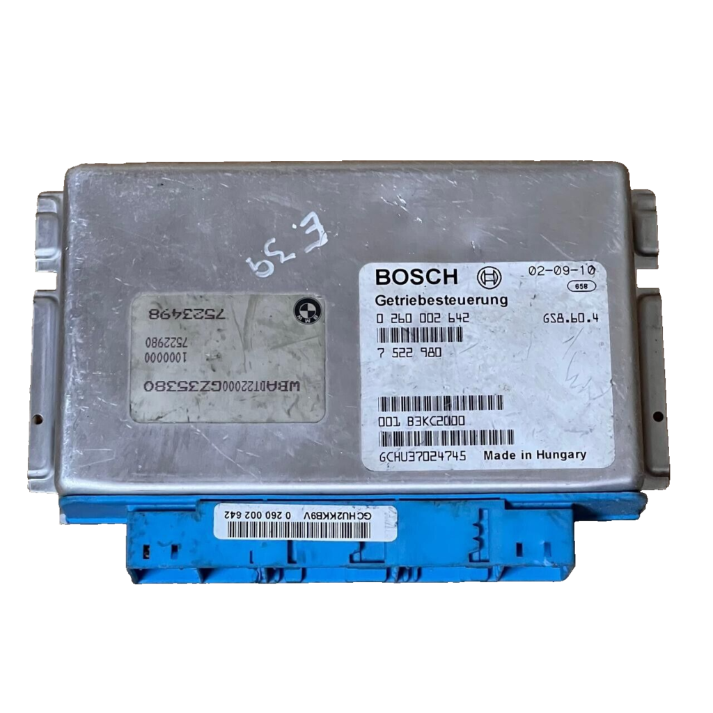 BMW 3Series 2001-03 Transmission Control Unit TCU Module 0260002642, 7522980 - OEM BMW Transmission Control Module