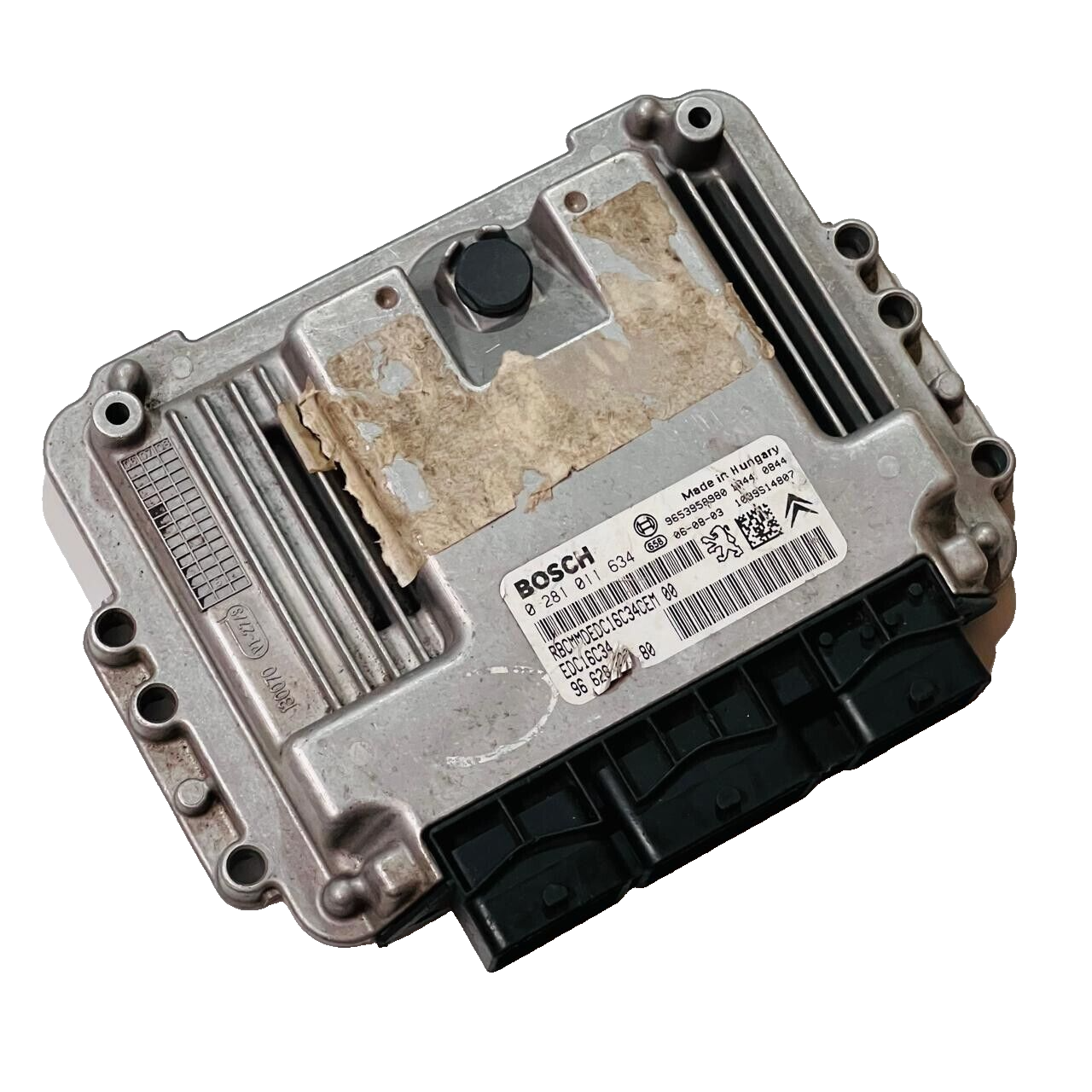 Peugeot Engine Control Unit ECU - 9662872280 0281011634 EDC16C34 - OEM peugeot Engine Control Unit