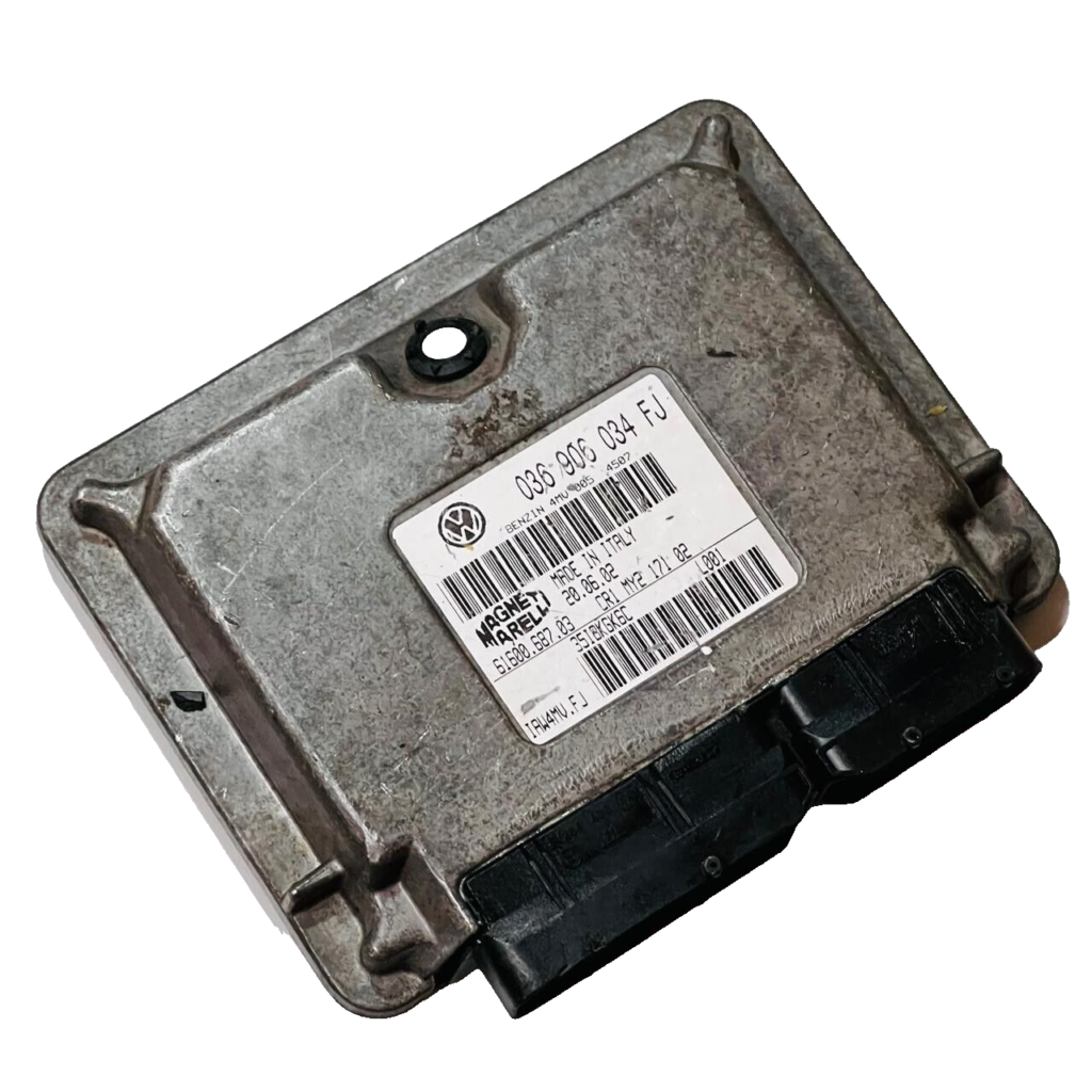 ECU Engine Control Unit VW Polo 1.4 036906034FJ IAW 4MV.FJ BBY - OEM Volkswagen Engine Control Unit