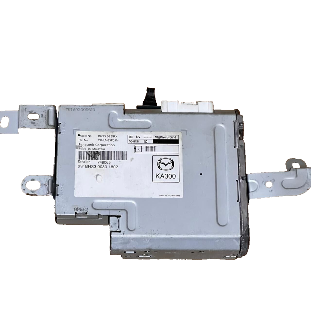 MAZDA 3 2014-2018 BM Sound Amplifier Module BHS366DRX - KA300 / BHS300301802 - OEM Mazda Engine Control Unit