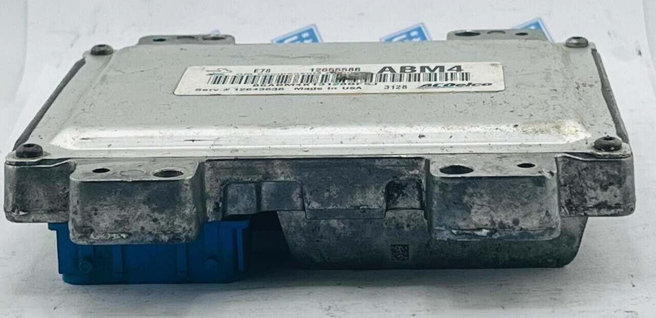 2013-2016 Chevy Cruze ECM ECU Control Module Computer 12655586 ABM4 12643636 - OEM Chevrolet Engine Control Unit
