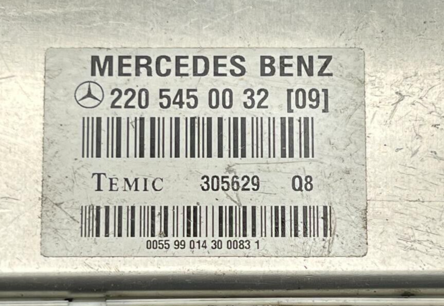 2000 - 2006 Mercedes S430 S500 Suspension Control Unit 2205450032 - OEM Mercedes-Benz Suspension Control Module