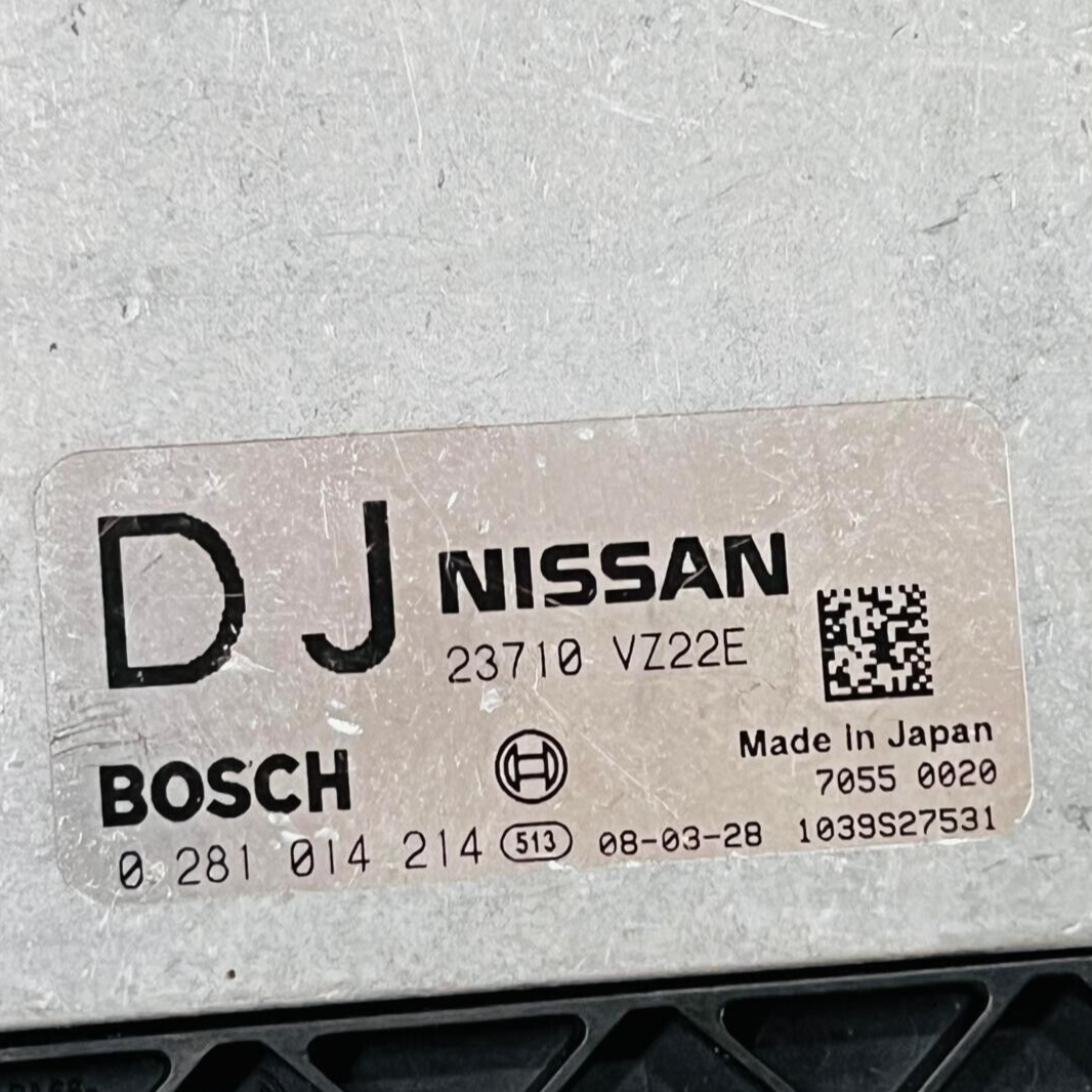 2008 Nissan Caravan Van Engine Control Unit ECU - 23710VZ22E / 0281014214 - OEM Nissan Engine Control Unit