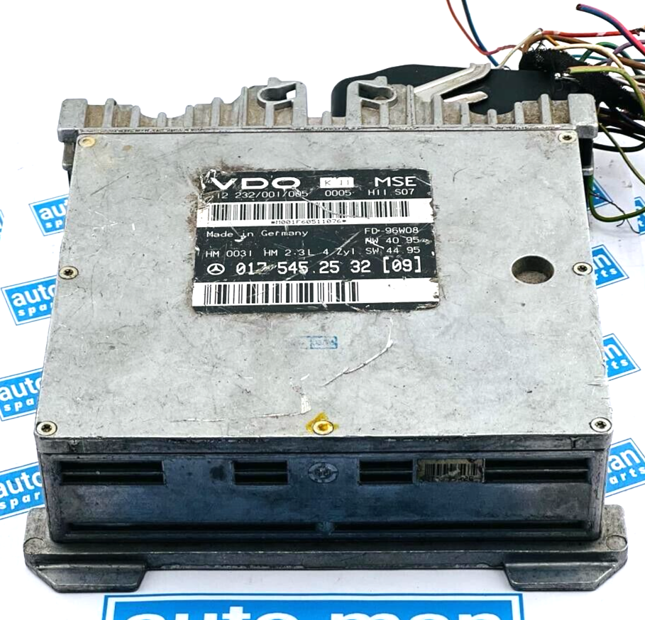 ECU ENGINE CONTROLLER MERCEDES W210 E230 VDO 017 545 25 32 (09) - OEM Mercedes-Benz Engine Control Unit