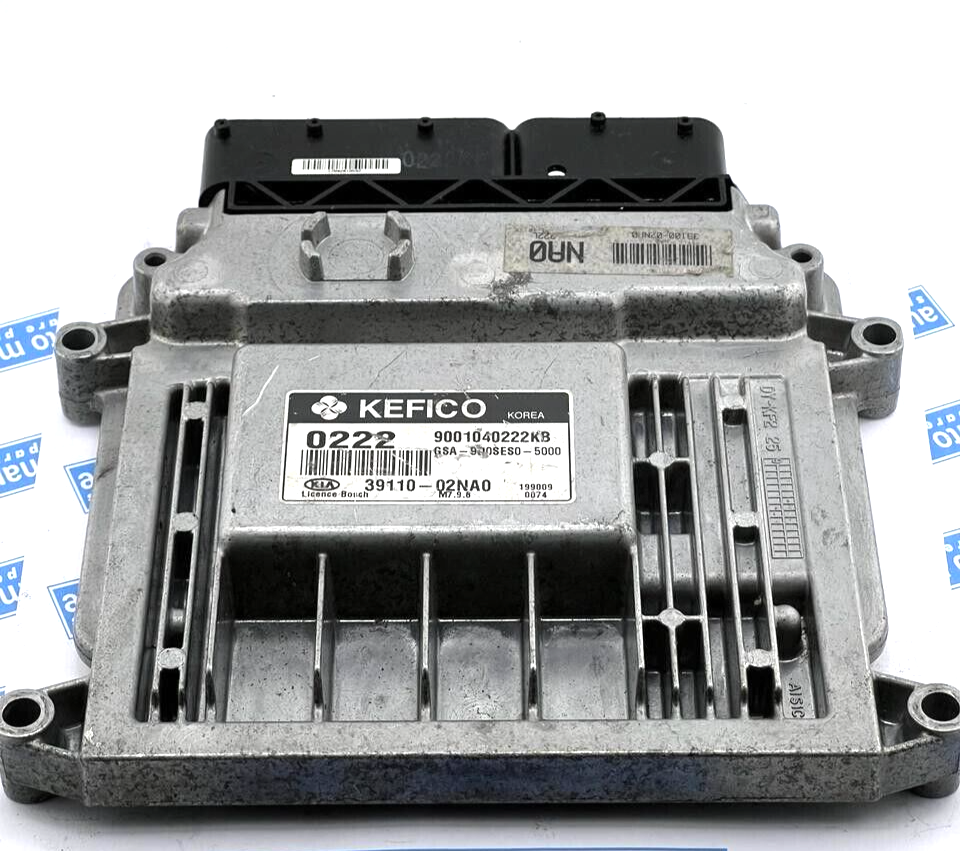 Engine Control Unit / ECU KIA 2010 39110-02NA0 3911002NA0 9001040222kb - OEM Kia Engine Control Unit