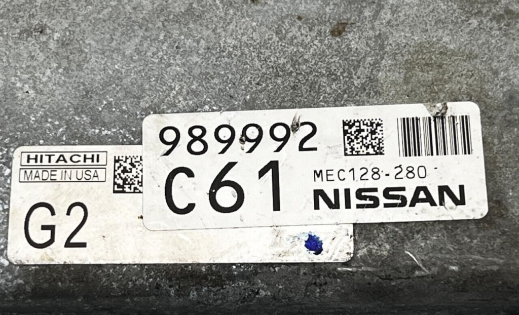 13-17 NISSAN PATHFINDER R52, 3.5, AUTO, PETROL, ENGINE ECU, ECU ONLY, MEC128-280 - OEM Nissan Engine Control Unit
