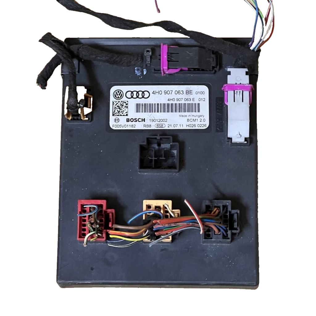 AUDI A6 S6 ONBOARD SUPPLY BODY CONTROL MODULE COMPUTER UNIT 4H0907063BE - OEM Audi Engine Control Unit