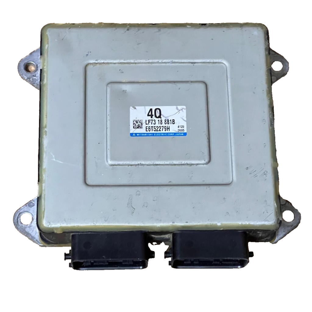 Mazda 3 ECU Engine Control Unit 2.0 Petrol Manual BK LF7318881B / E6T52279H - OEM Mazda Engine Control Unit