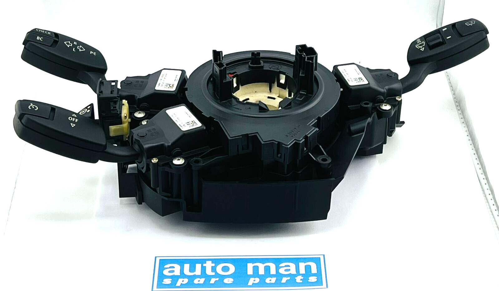 9115165 6976394 BMW E63 E64 6 Series WIPER STEERING COLUMN Slip Ring Clock spring - OEM BMW Steering Control Unit