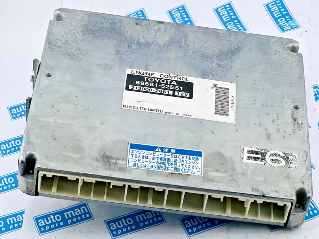 Sienta NCP81G Engine Control Unit / ECU 89661-52E51, 212000-2851 GENUINE ECU - OEM Toyota Engine Control Unit