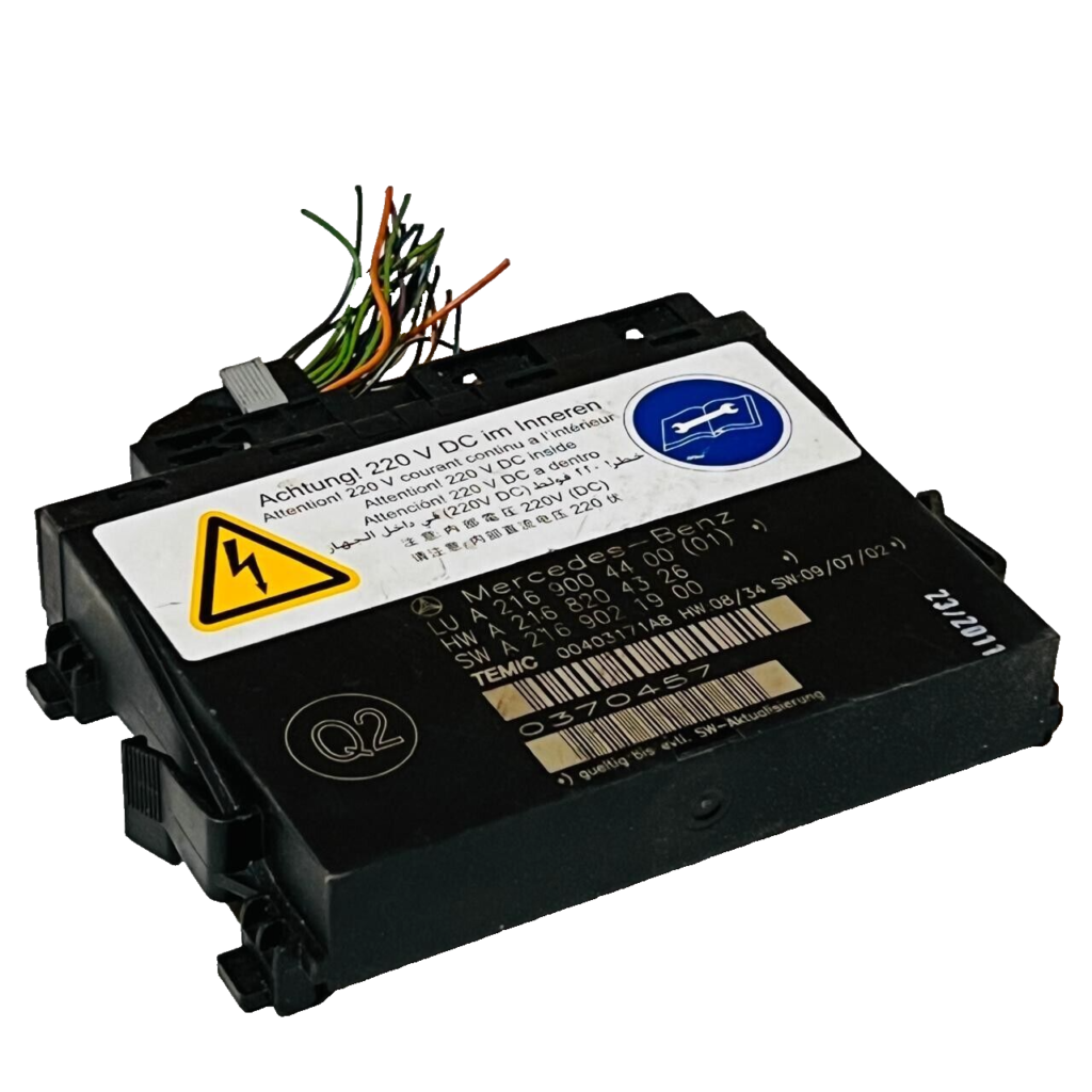 2009-2013 Mercedes-Benz S-Class Seat Control Module - A2169004400 / A2168204326 - OEM Mercedes-Benz Engine Control Unit