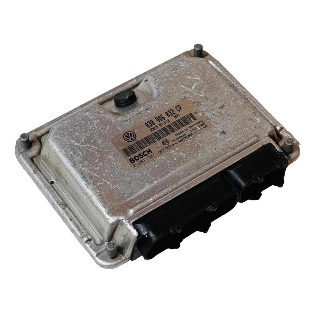 Volkswagan Lupo Engine Control Unit ECU 030906032CP 0261207199 030 906 032 CP - OEM Volkswagen Engine Control Unit