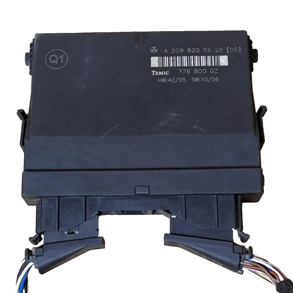 06-09 Mercedes W209 CLK320 CLK350 CLK500 Body Control Module Unit 2098205926 OEM - OEM Mercedes-Benz Engine Control Unit
