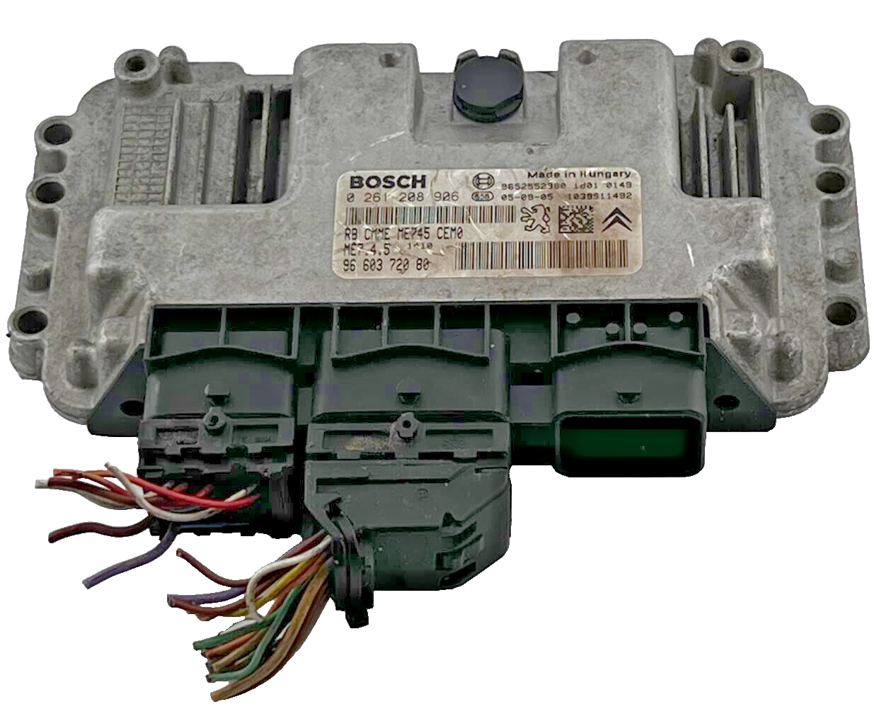 CITROEN C2 MK1 ECU ENGINE CONTROL UNIT 9662060680 0261208906 - OEM Citroen Engine Control Unit