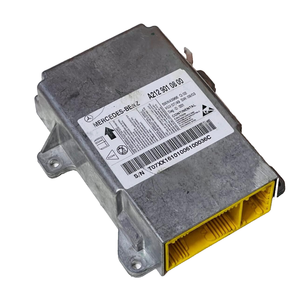 2010-2013 Mercedes-Benz E350 W212 Airbug Control Module - A2129010800 / 5WK43966 - OEM Mercedes-Benz Control Module