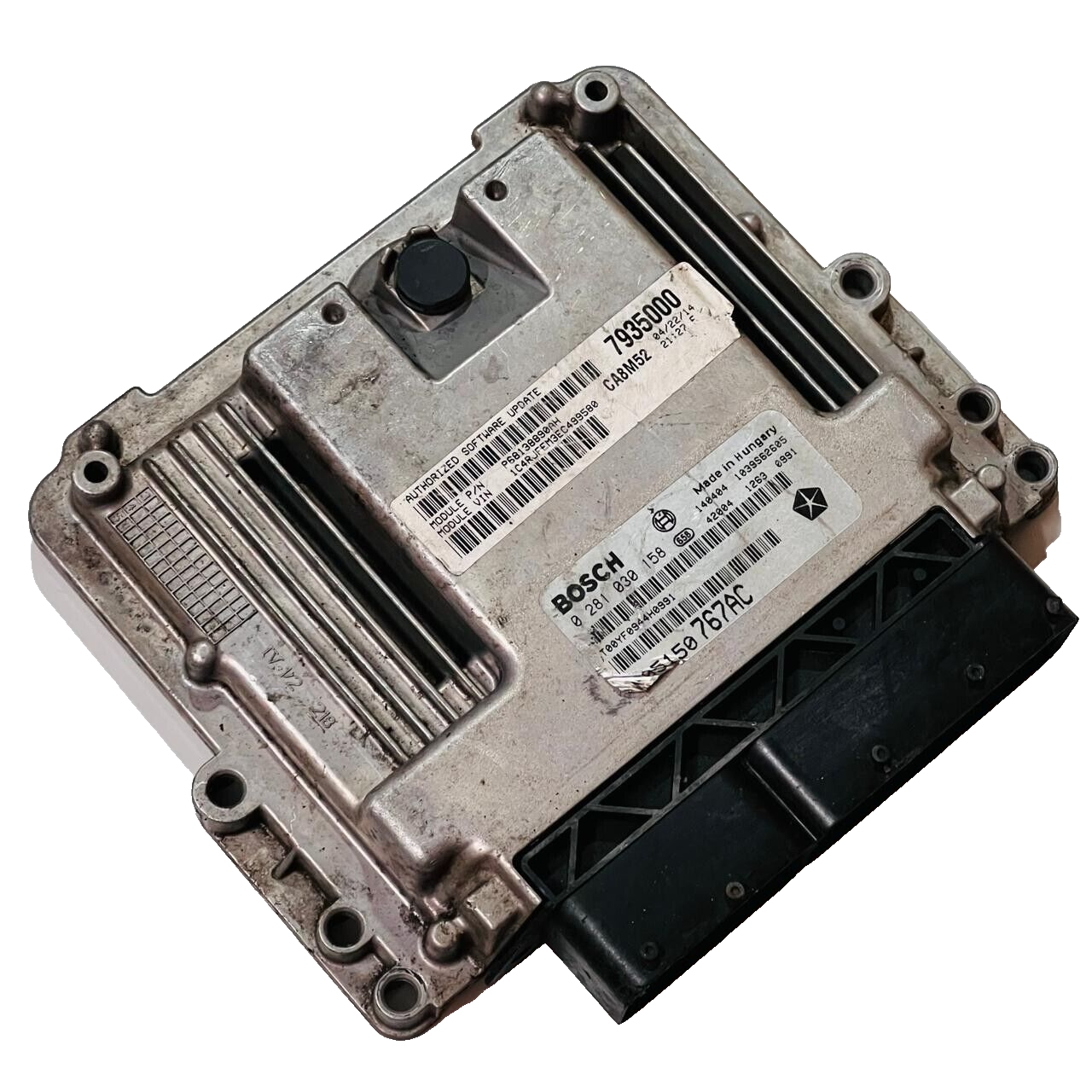Jeep Engine Control Unit ECU - P05150767AC / 0281030158 / CA8M52 / P68138890AH - OEM Jeep Engine Control Unit