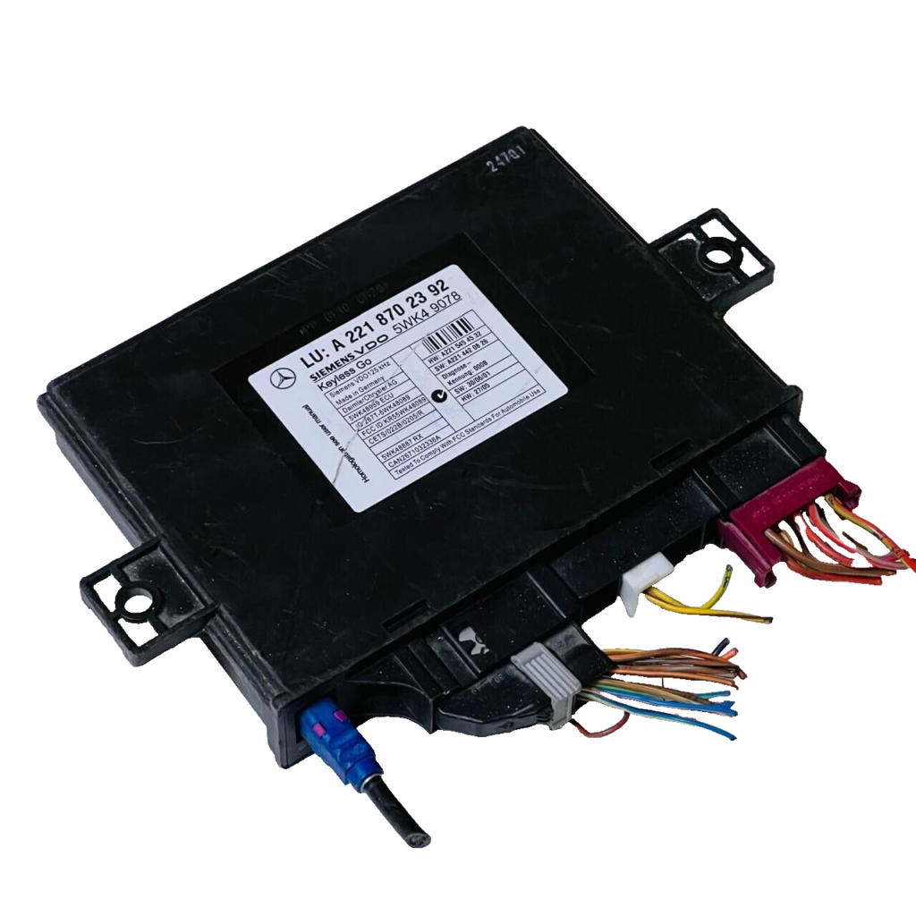 2007-2013 Mercedes-Benz CL550 Keyless Control Module - A2218702392 / 5WK49078 - OEM Mercedes-Benz Keyless Entry Control Module
