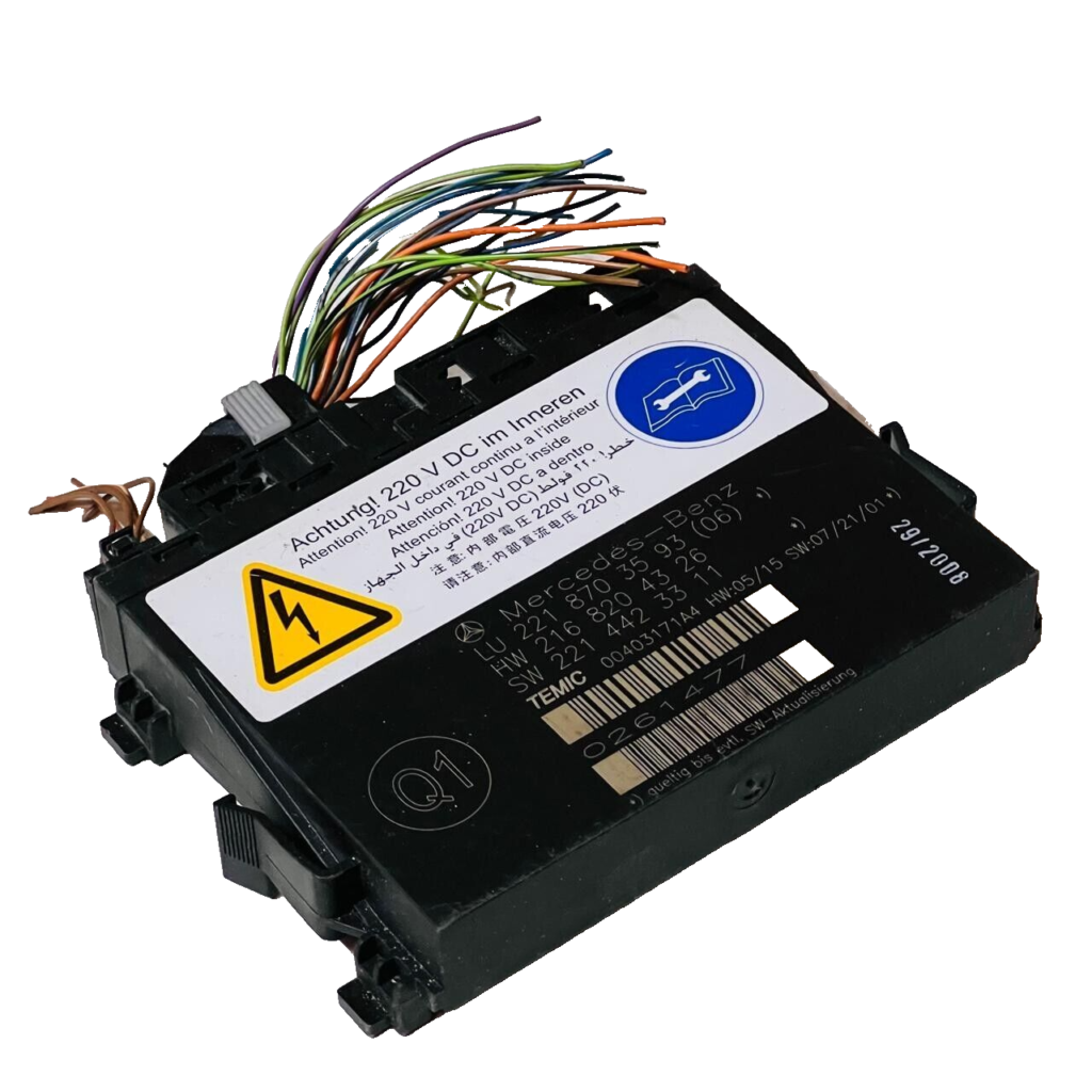 2007-10 Mercedes-Benz W221 Front Left or Right Seat Control Module - 2218703593 - OEM Mercedes-Benz Engine Control Unit