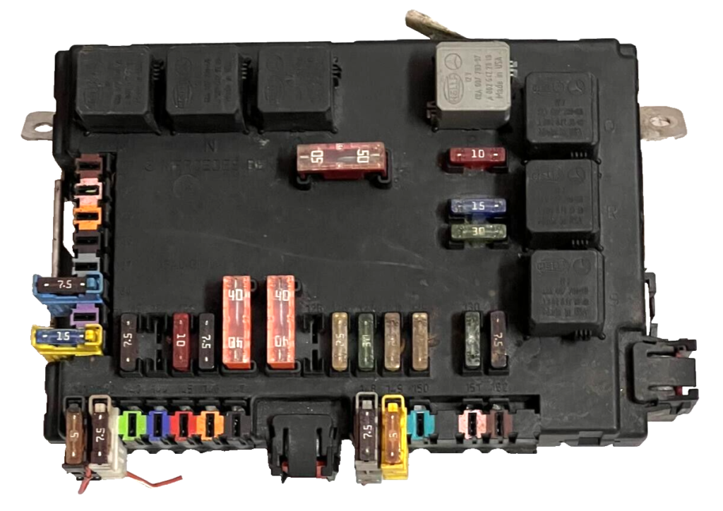 2007 2008 2009 Fits Mercedes S550 CL550 Rear Trunk Fuse Box Module 2215403250 - OEM Mercedes-Benz Engine Control Unit