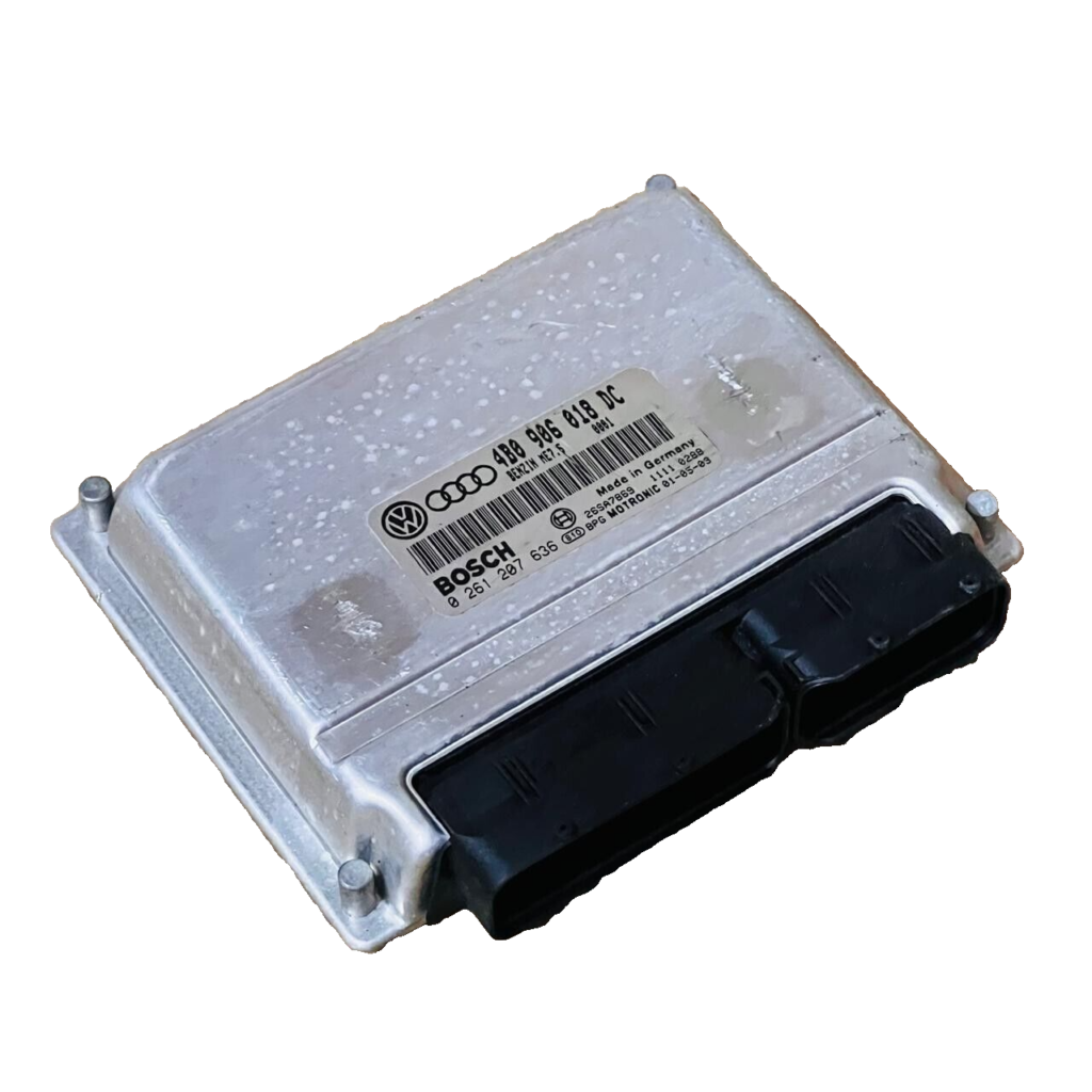 Audi DB159 Engine Control Unit ECU - 4B0906018DC / 0261207636 - OEM Audi Engine Control Unit
