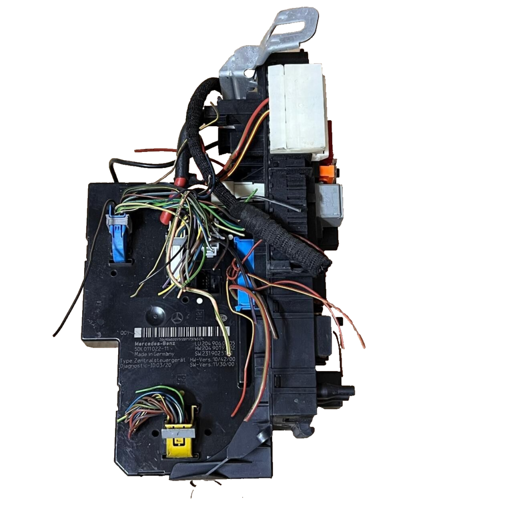 2012-2014 Mercedes W204 C250 C350 Rear Sam Fuse Box - SDK011022-11 / A2319025101 - OEM Mercedes-Benz Engine Control Unit