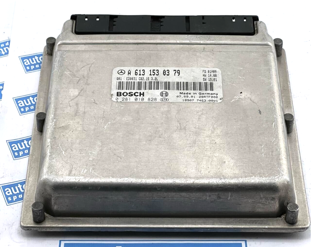 2000 MERCEDES E CLASS ECU A6131530379 0281010828 #A2 - OEM Mercedes-Benz Engine Control Unit