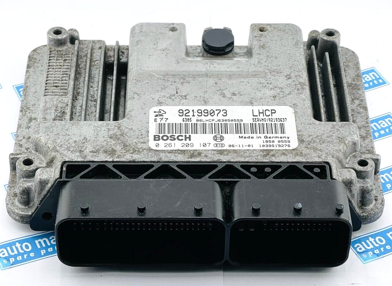ECU 92199073 0261209107 Chevrolet Captiva 3200 Engine control unit - OEM Chevrolet Engine Control Unit