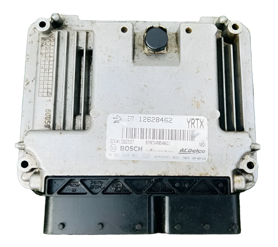 2008-2009 CADILLAC Engine control unit ECU 12628462 0261209361 - OEM Chevrolet Engine Control Unit