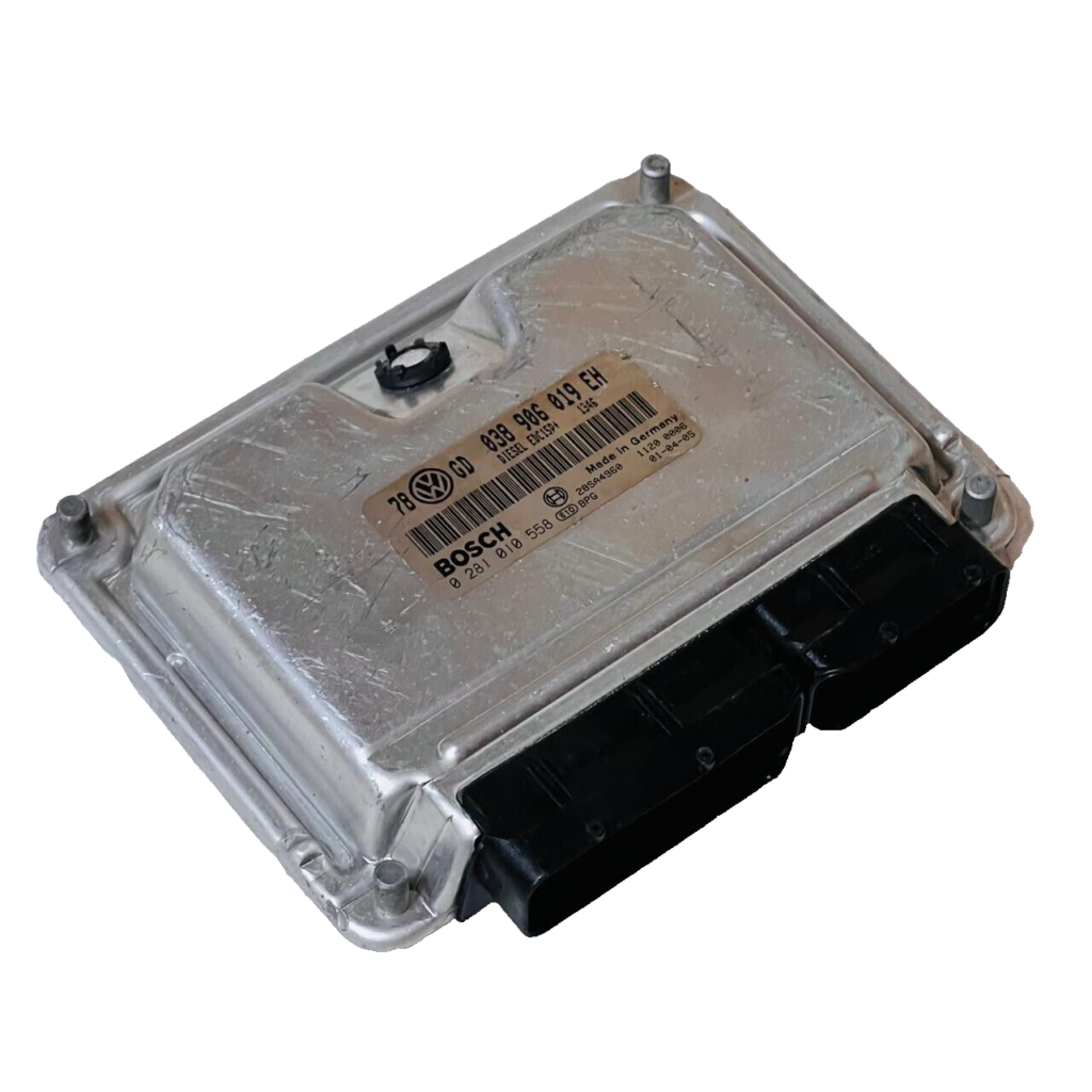 BOSCH 2001 VW PASSAT 1.9 D engine control ECU 038906019EH 0281010558 - OEM Volkswagen Engine Control Unit